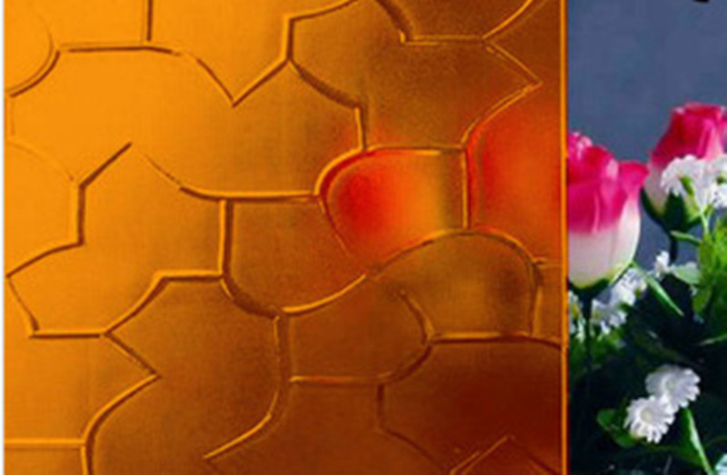Colored Tinted Pattern Glass / Textured Glass / Rolled Glass