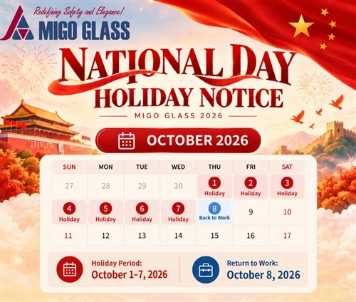 Notis Cuti Hari Kebangsaan China 2026 Kaca MIGO