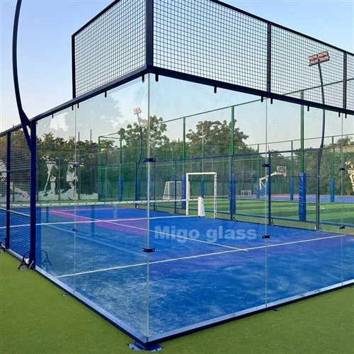 Kaca tahan lama Padel Court