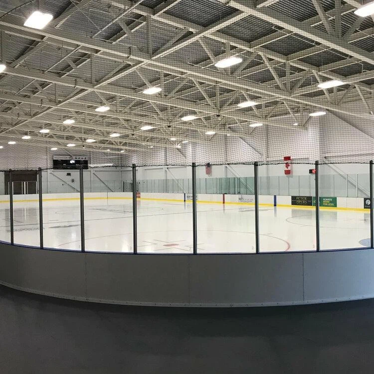 Ice Hockey Glass Wall